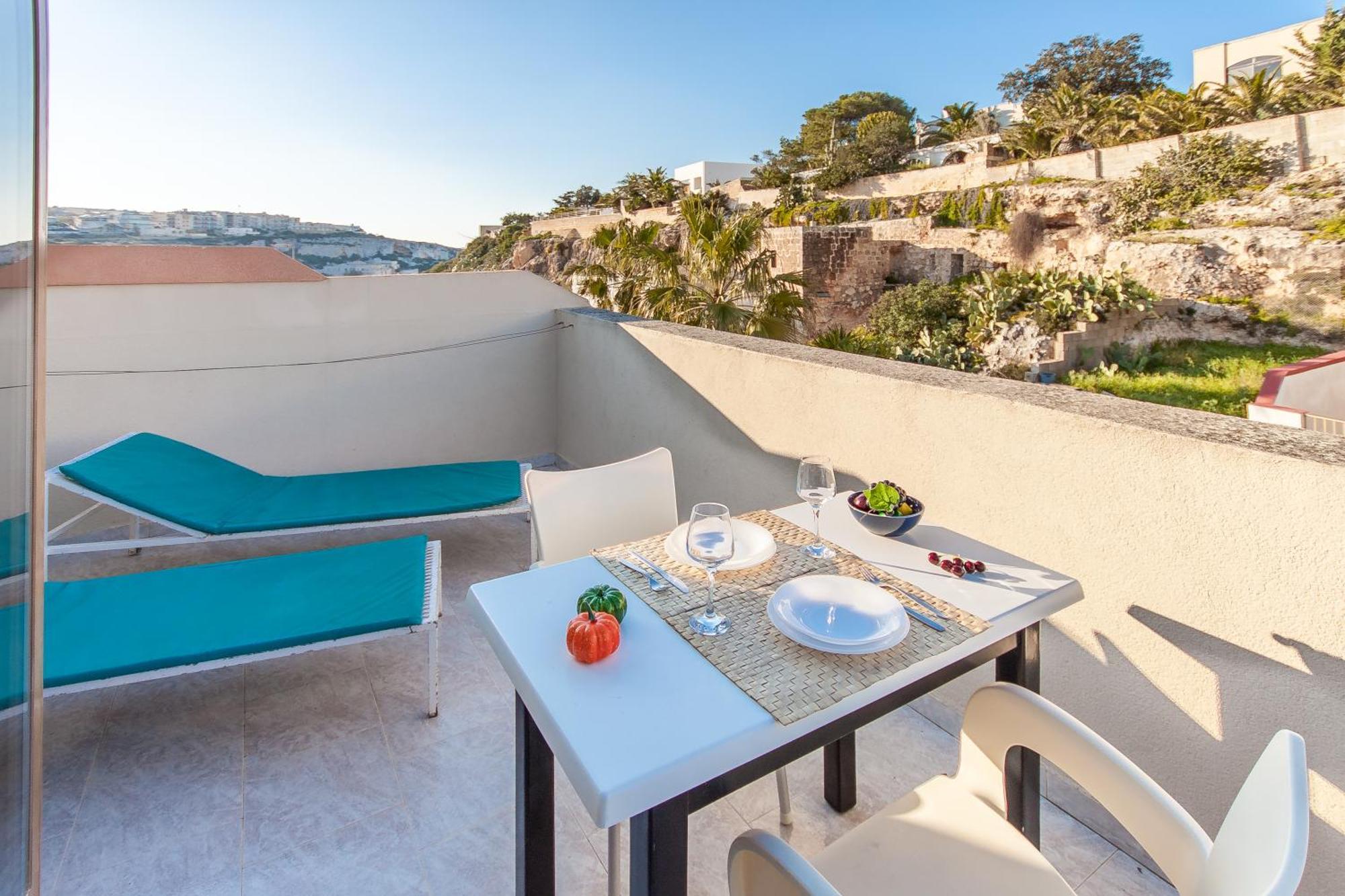 Pool & Sea Merill Apartments Mellieha Phòng bức ảnh
